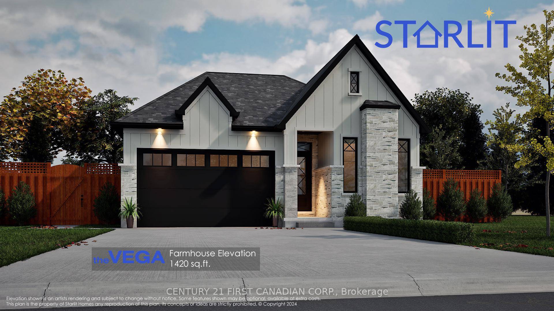 UNDER CONSTRUCTION Welcome to the Vega built by Starlit Homes featuring 2 Bedroom 2 bath farmhouse inspired bungalow, where rustic charm meets modern elegance.