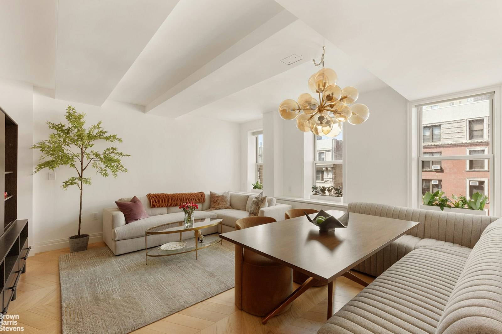 Welcome to Residence 9B at 393 West End Avenue showcasing a triple mint one bedroom, one and a half bathroom home offering 866 sq ft of refined prewar elegance and ...