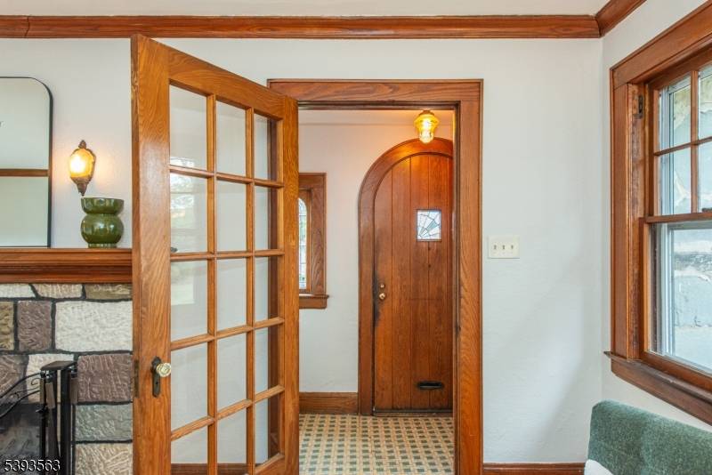 Welcome to this enchanting Storybook Tudor in Montclair, a 4 bedroom, 3.