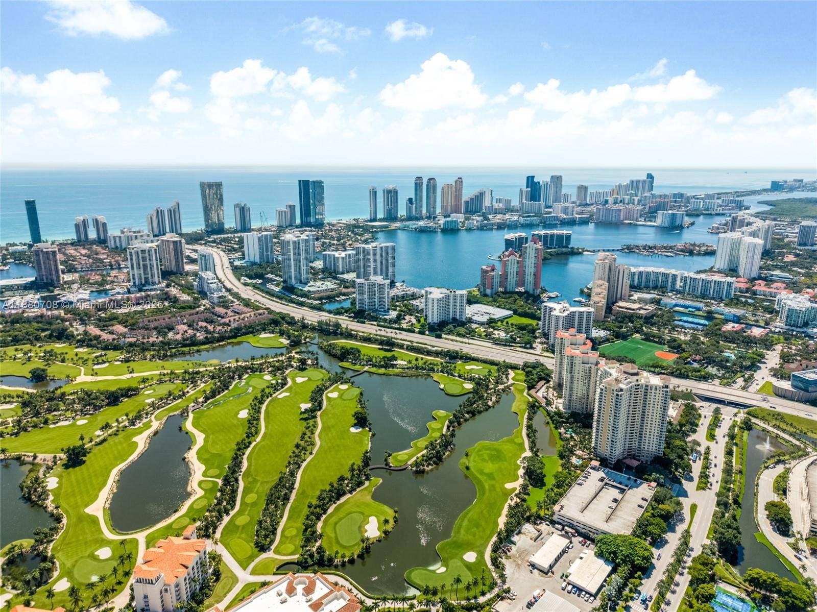 Great location ! Gorgeous high floor residence at Turnberry on the Green with city and sunset views.