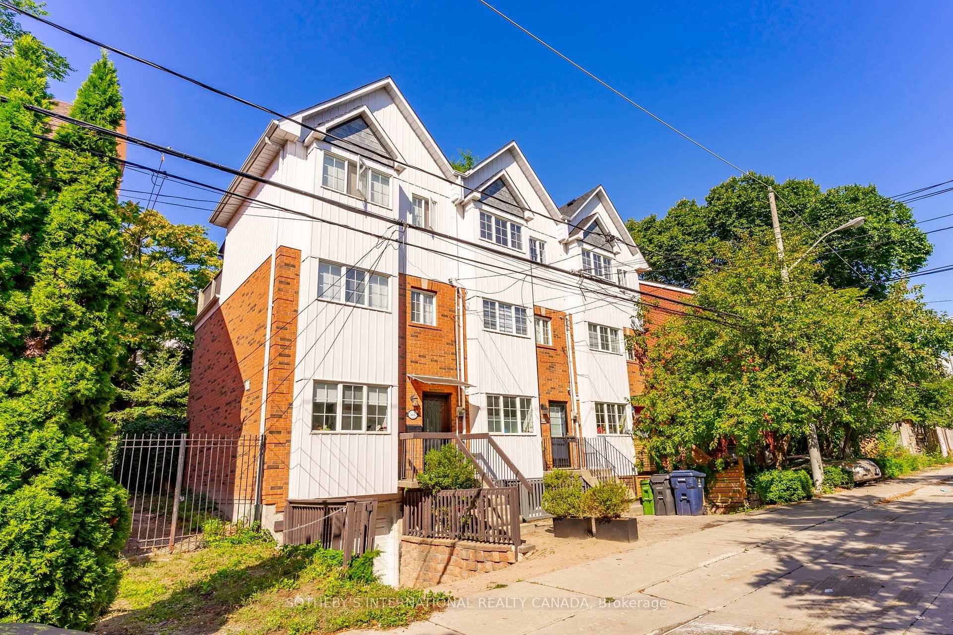 Three bedroom end unit townhouse on a quiet lane offering 1, 240 sq ft of finished living area plus a 197 sq ft third floor roof deck, fenced treed rear ...