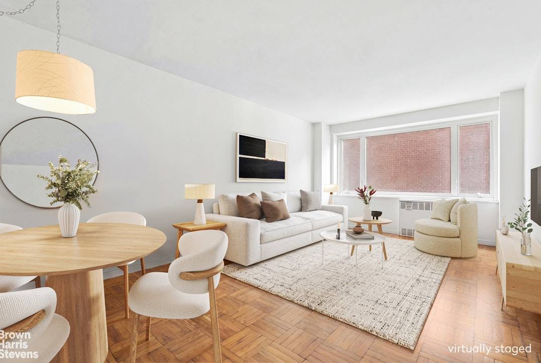 Sutton Manor Condominium, Apartment 4A at 411 East 53rd Street, is a spacious one bedroom, one bath residence suited as either a full time home or an elegant pied à ...