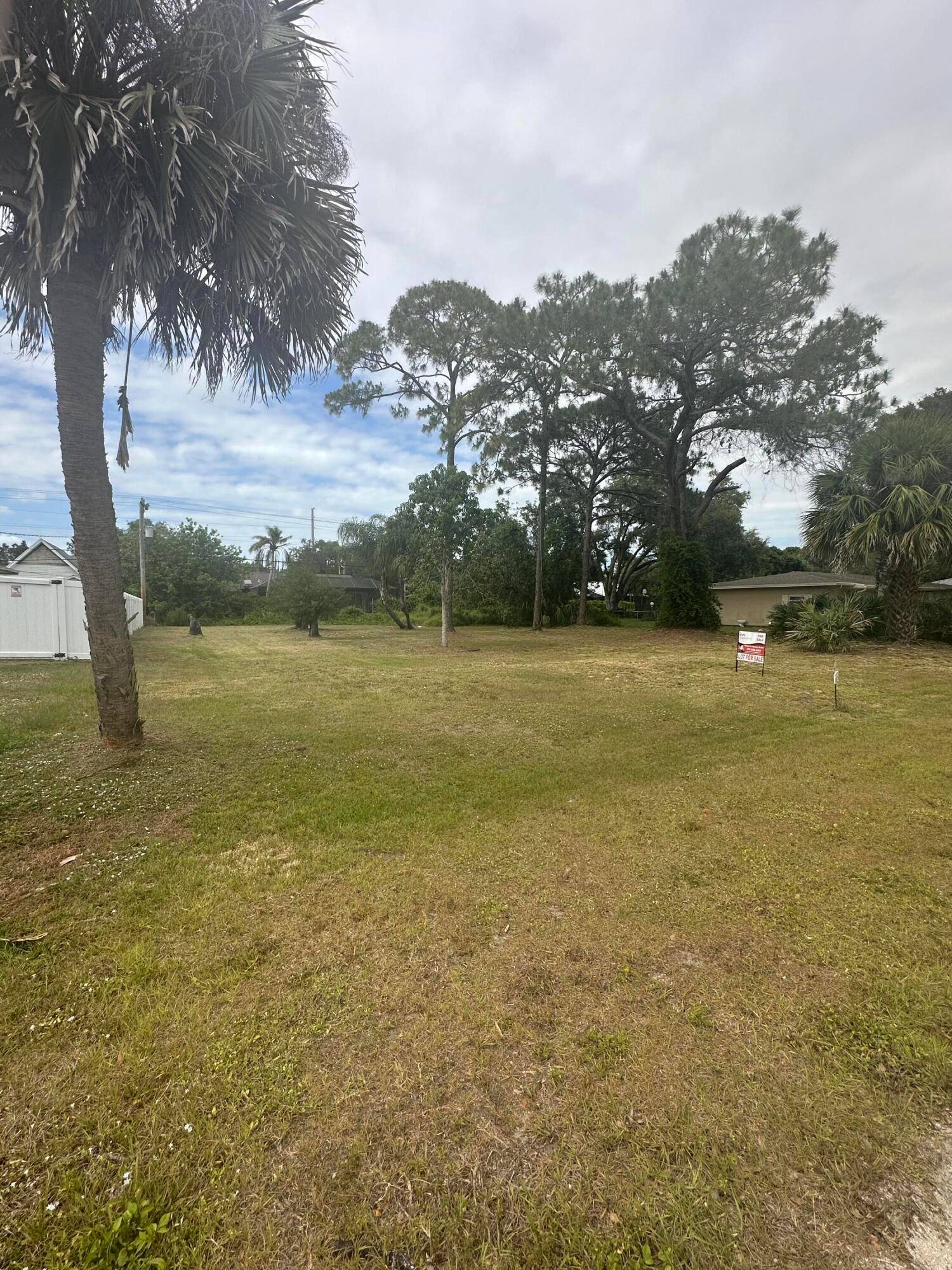 This 11, 700 Square ft well maintained lot in the beautiful northern section of Fort Pierce awaits you !