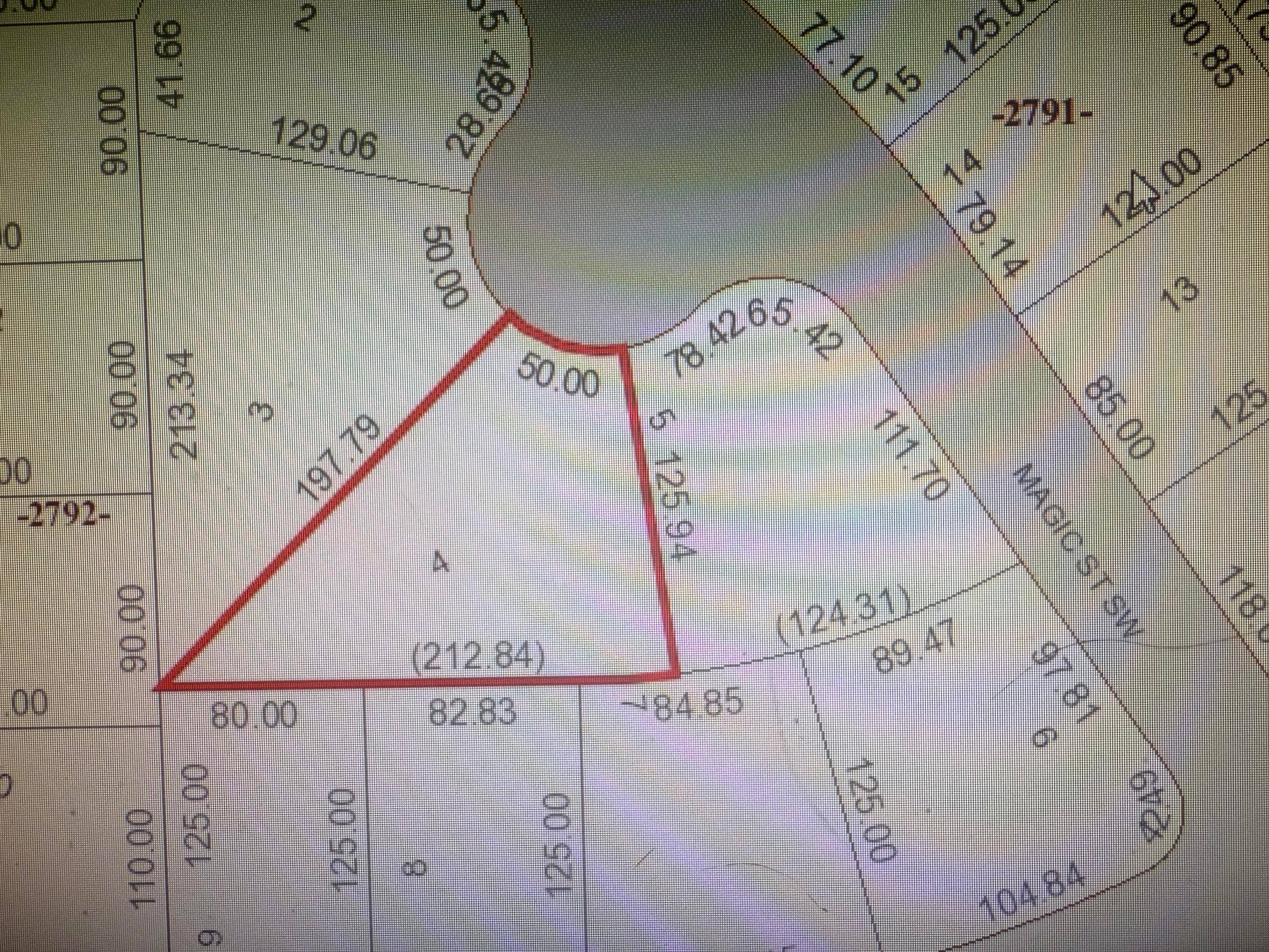 Oversize lot. 38 of an acre.