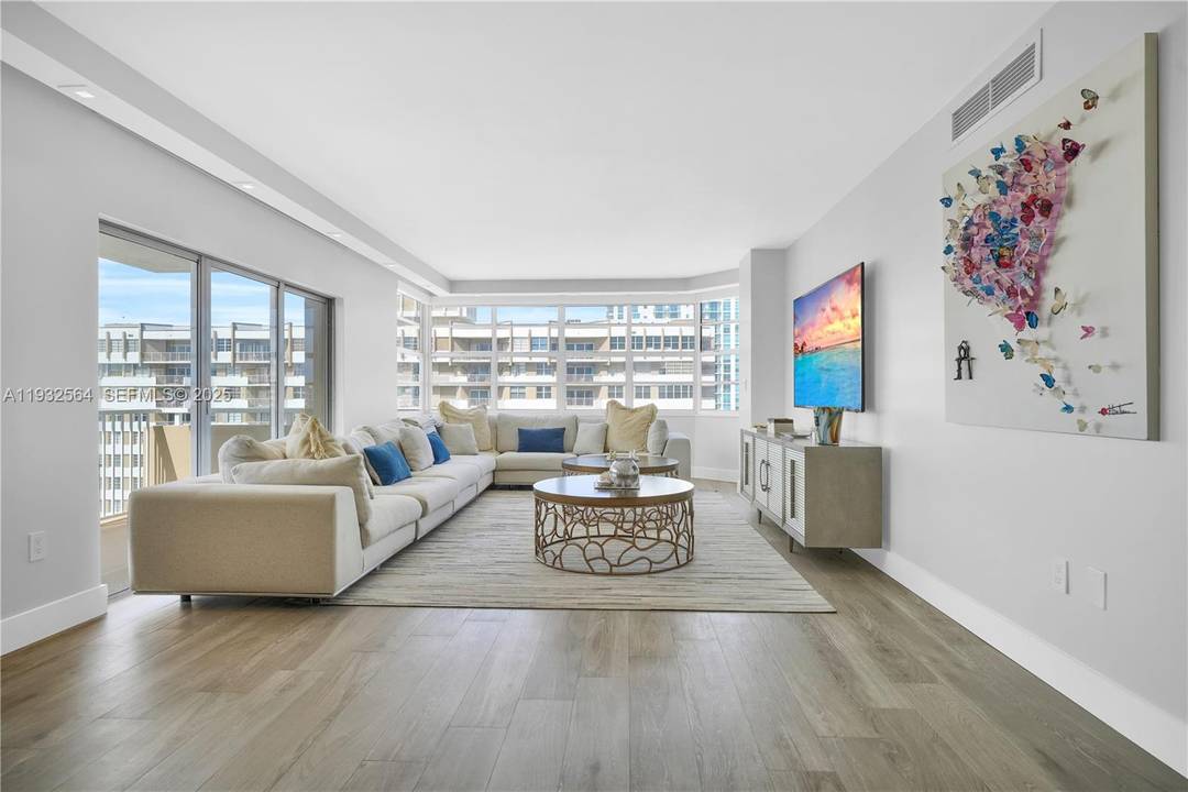Enjoy stunning Intracoastal from this remodeled 2 bedroom, 2 bathroom corner unit in The Hemispheres.