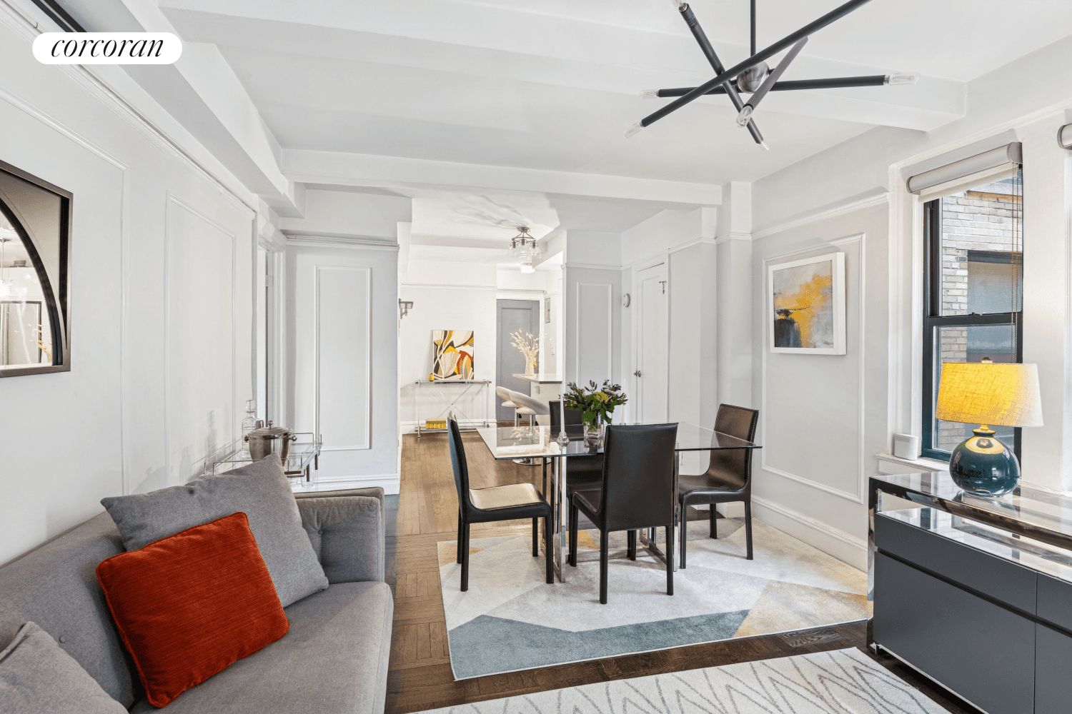 Upon entering 4C, at 65 West 95th Street, you will find a renovated, move in ready, spacious pre war two bedroom, two bathroom home on the Upper West Side right ...