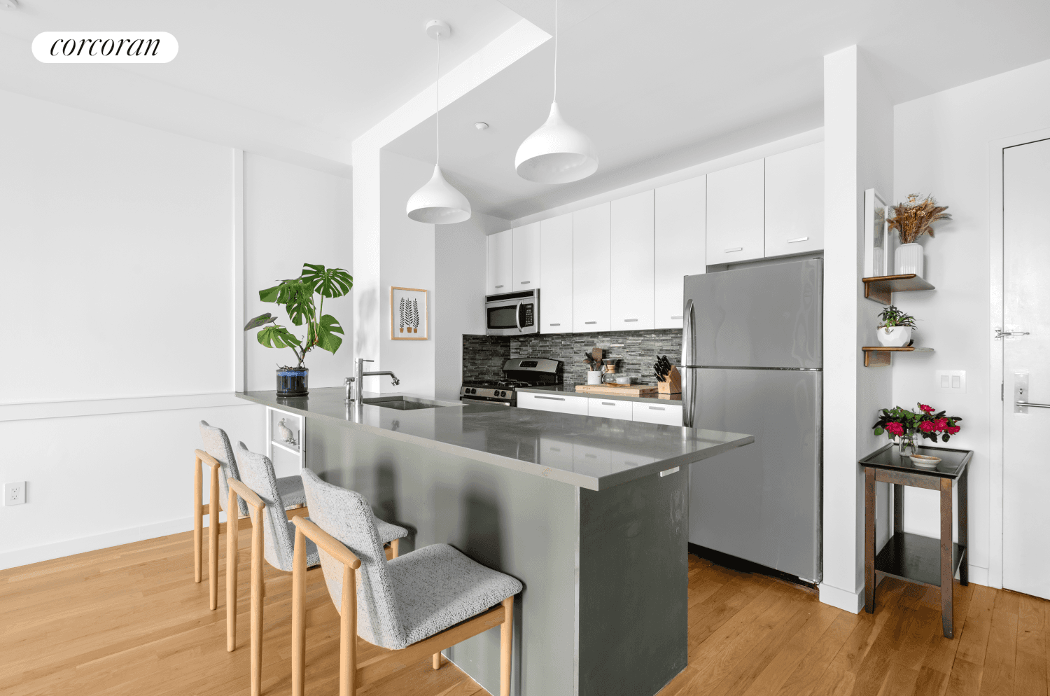 Welcome to Unit 5h in the Pencil Factory Condominium.
