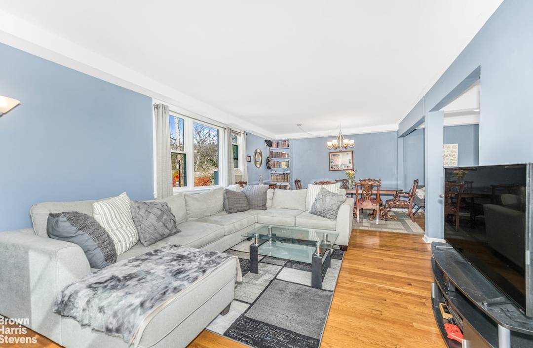 This special four bedroom, two full bathroom home is located in the Dogwood Close complex, consisting of 50 townhouse like coop apartments.