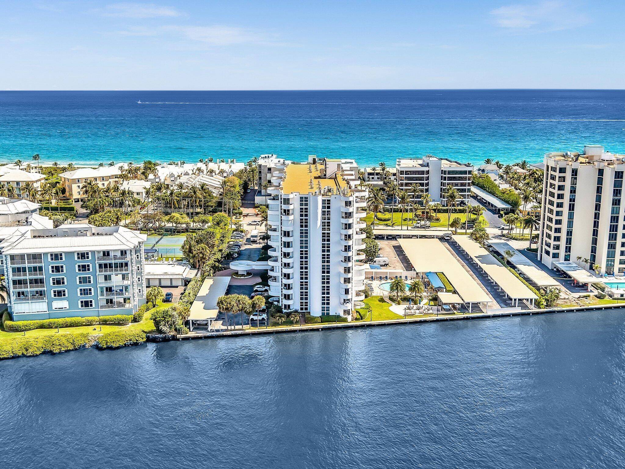 Paradise Found ! Panoramic Ocean and Intracoastal Views from every room in this renovated 8th floor jewel !