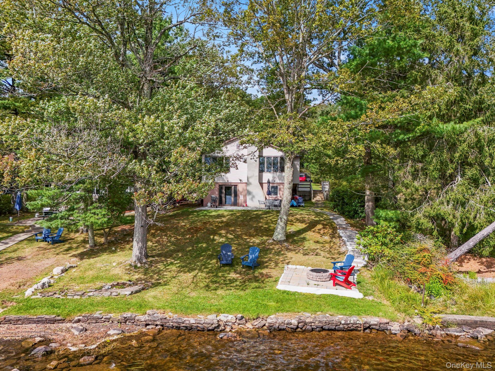 Gorgeous Fully Furnished Lakefront Ranch on private, pristine Wanaksink Lake in the foothills of the Catskill Mountains.