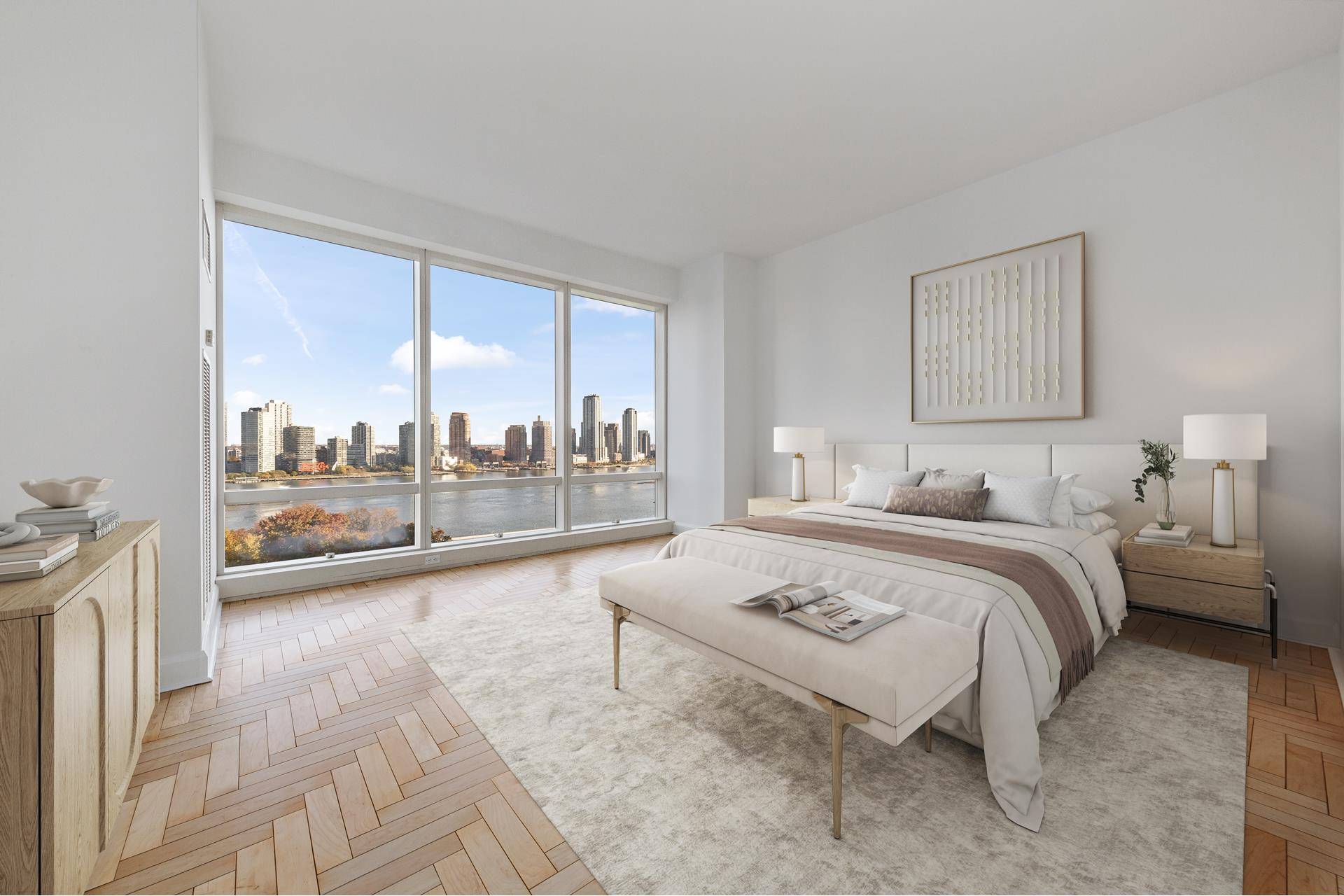 Entertainer's dream apartment.