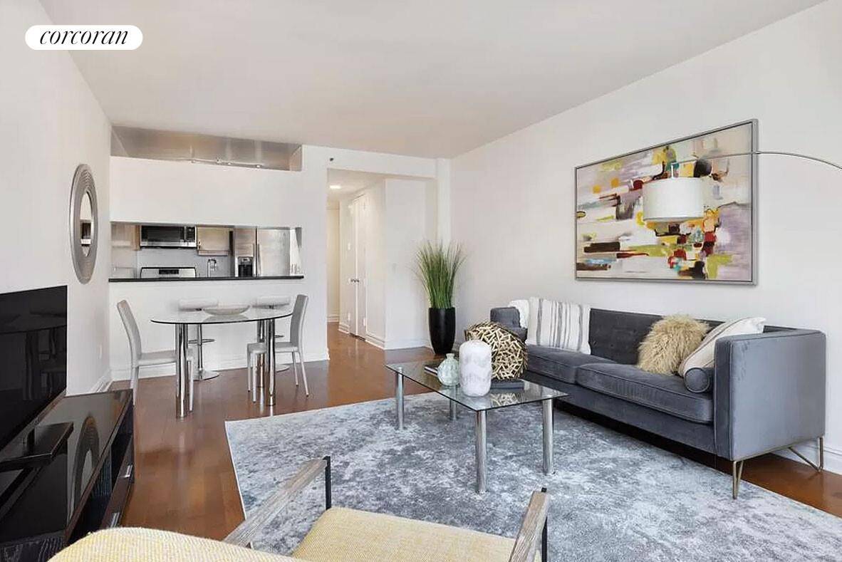 Spacious Two Bedroom Two Bath with washer dryer located in a full service, amenity driven condominium.