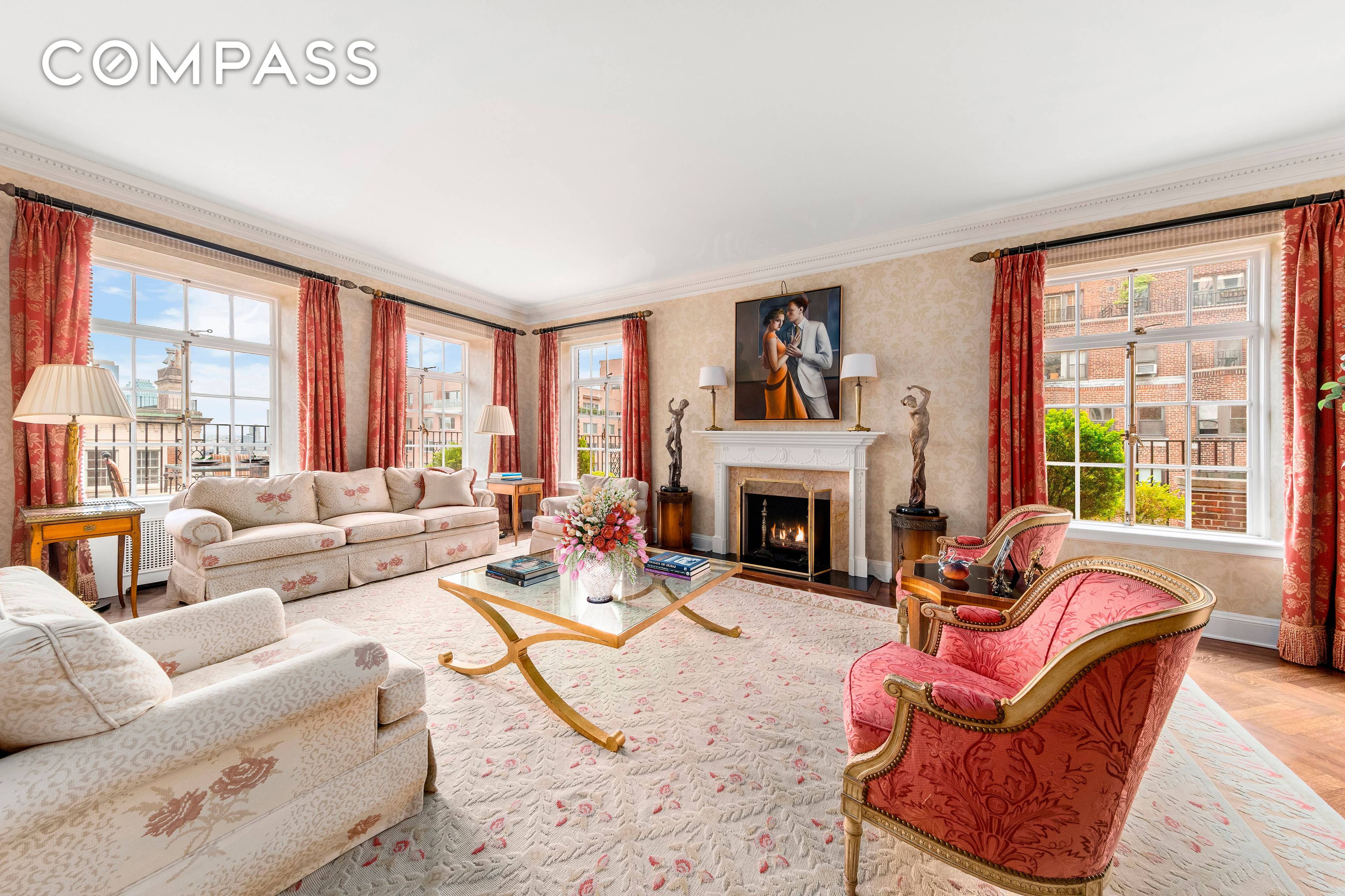 Experience the epitome of refined living in this exquisite duplex penthouse at Sutton Place South.
