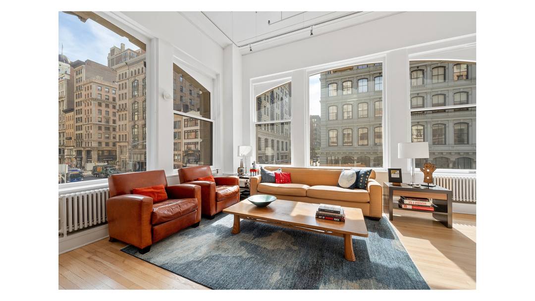 Fifth Avenue Loft Living in the Heart of Flatiron A keyed lock elevator opens directly into this 3, 600 square foot residence, revealing cinematic sightlines up Fifth Avenue and across ...