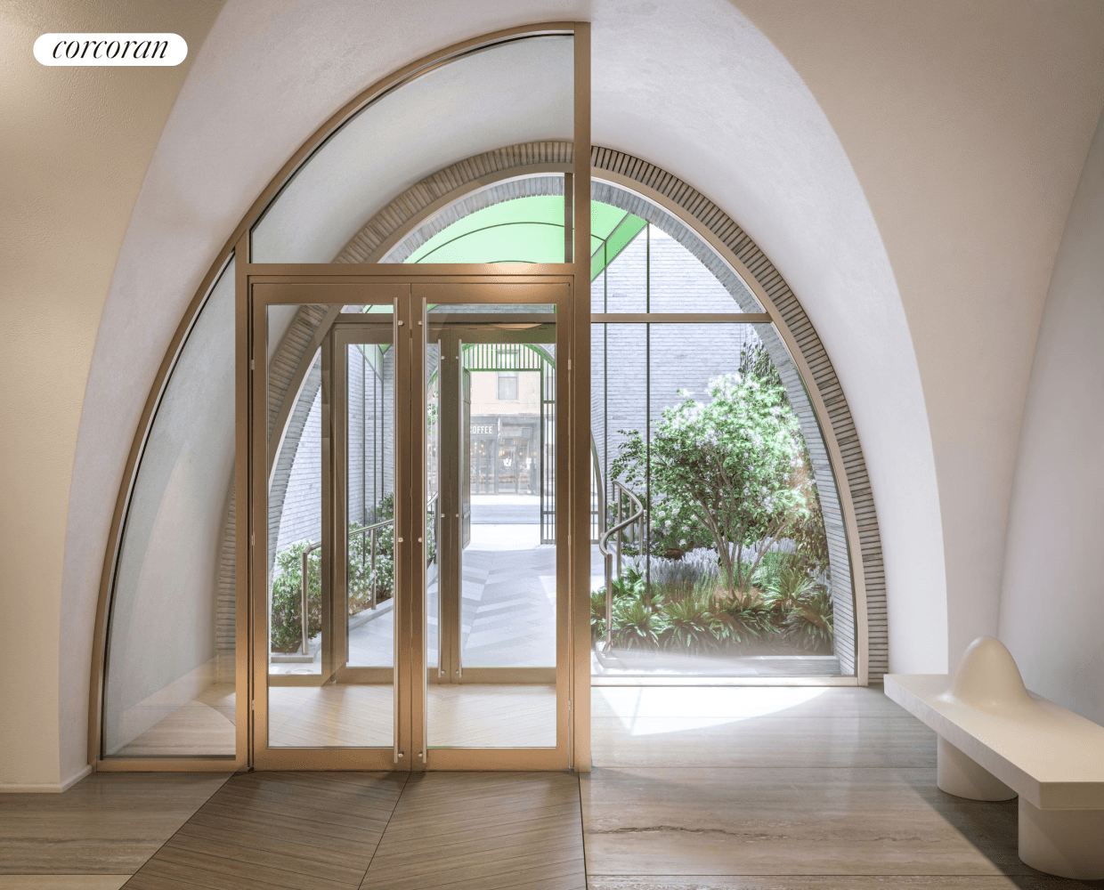 Resonating with light, residence 11B enjoys the essence of four exposures in this 2082 sqft.