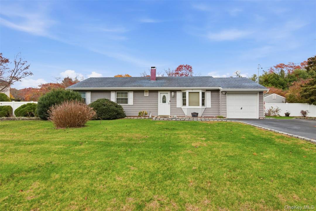 Adorable and move in ready, this three bedroom, one bath ranch delivers easy single level living in the Patchogue Medford School District.