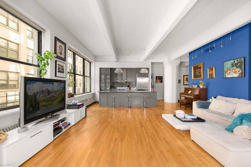 Situated in the southeastern corner of the iconic Clock Tower Condominium, sits this sun drenched, high floor corner loft that spans approximately 2, 139 square feet and features three bedrooms ...