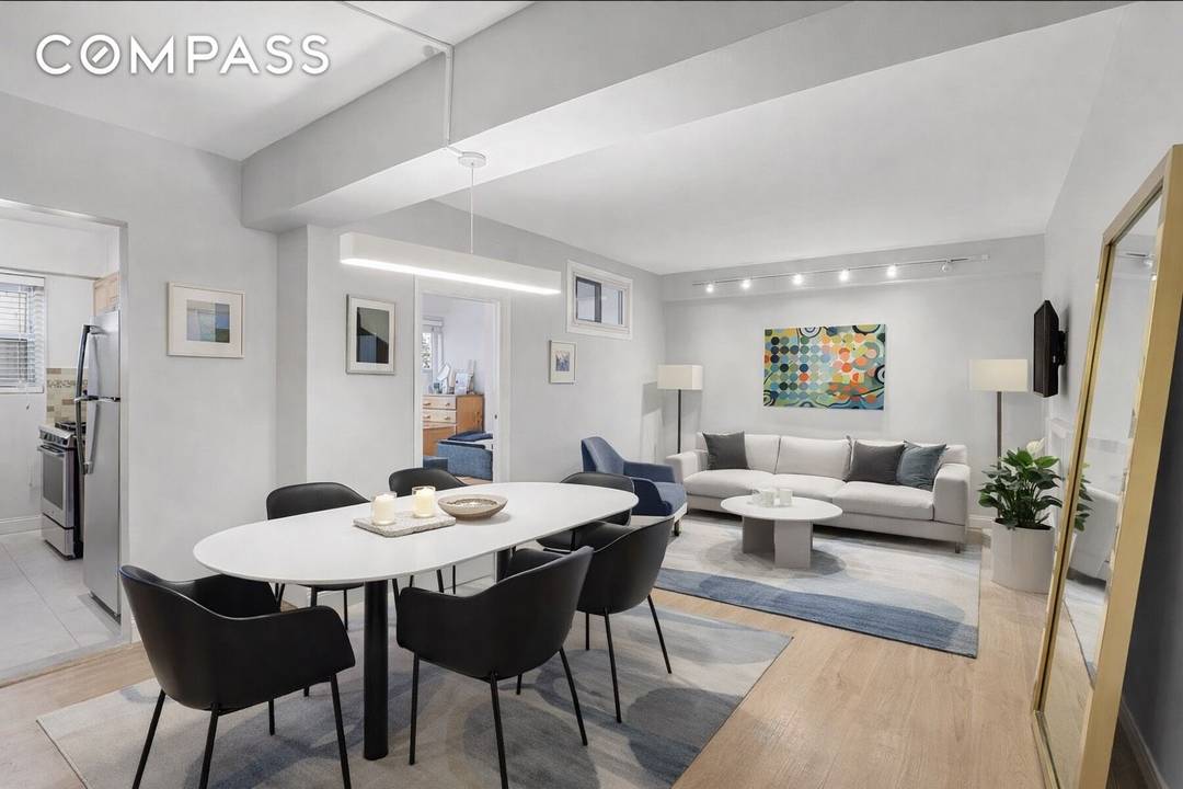 SPONSOR UNIT No Board Approval Required Residence 3K at 345 East 56th Street offers a rare opportunity to move right into a fully renovated two bedroom home in the heart ...