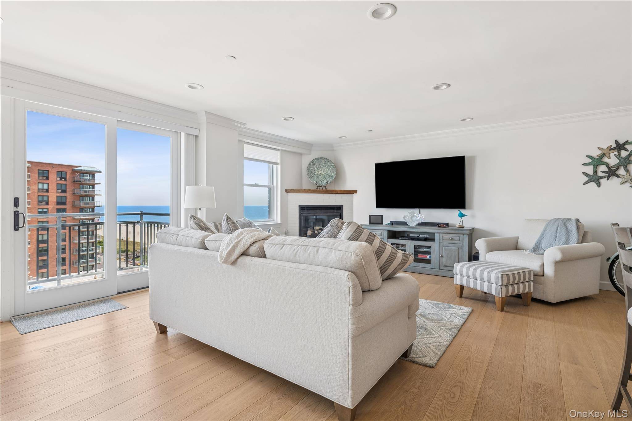 Stunning, completely remodeled ocean view 2 bedroom, 2 bath boutique condo !