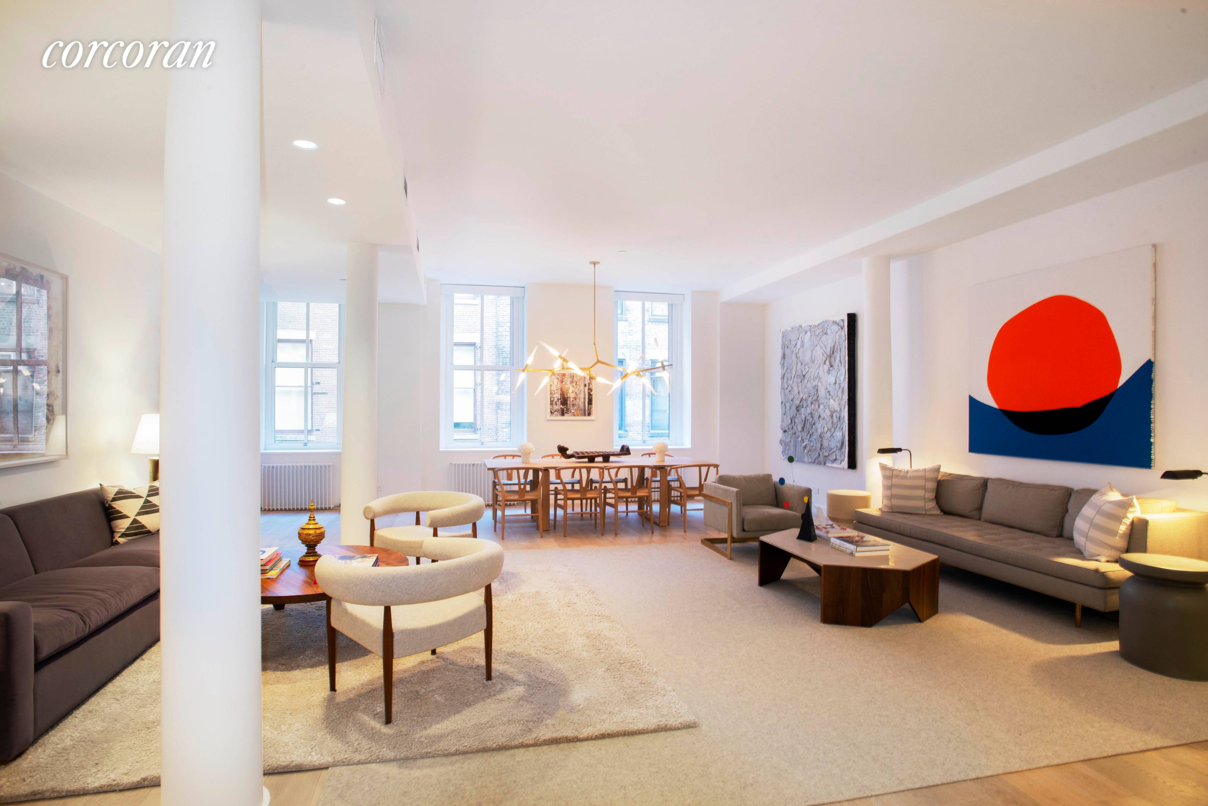 One of a kind layout at 63 Greene Street.