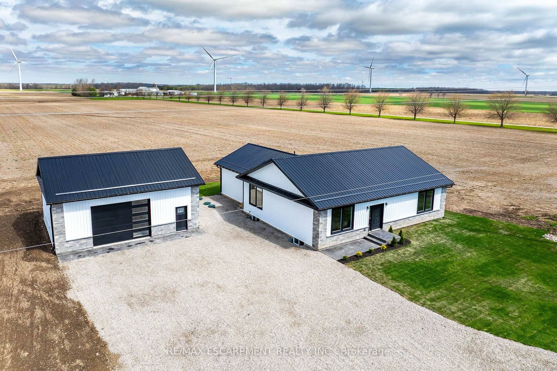 Stunning, Custom Built 1680 sq ft 3 bedroom, 2 bathroom Bungalow with sought after 25 x 30 detached garage with concrete floor all situated on private Country lot with 155 ...