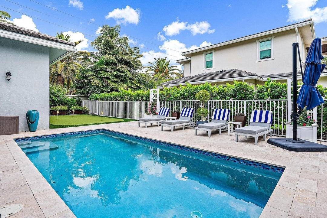 Location Location. Furnished luxury pool residence in ultra private gated boutique enclave of just 12 homes, moments from the Nicklaus Signature Course, tennis amp ; Aquatic Center at North Palm ...
