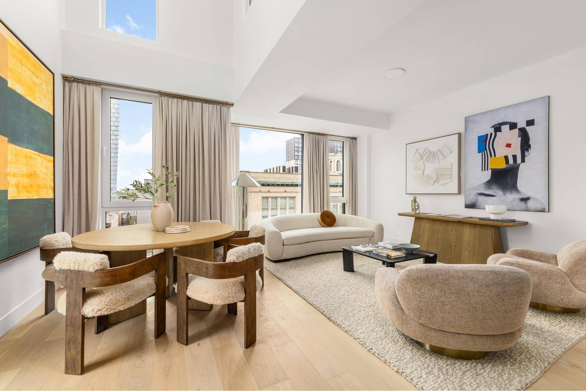 Perched atop a newly constructed boutique condo, this stunning 3 bedroom, 2 bathroom duplex penthouse redefines modern luxury living boasting over 1100 square feet of outdoor space.