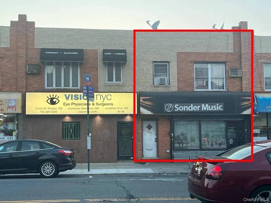 Prime mixed use investment opportunity located on one of Elmhurst s busiest commercial corridors.