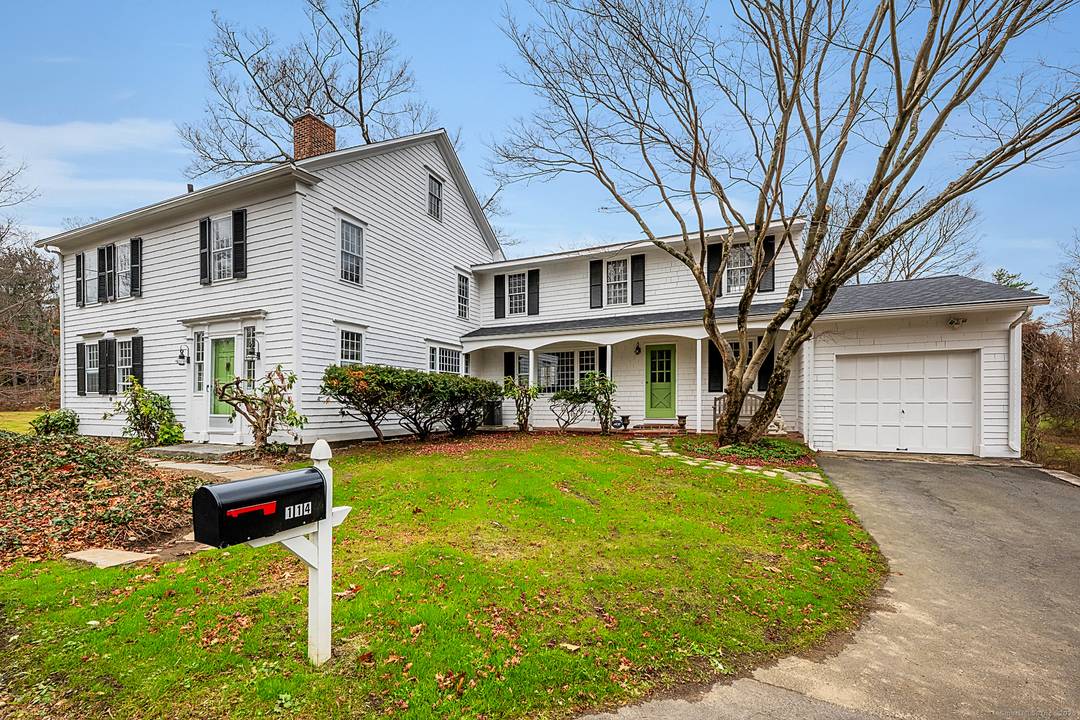 This authentic antique home is ideally located on one of Bethlehem's most desirable country roads, surrounded by other elegant historic properties.