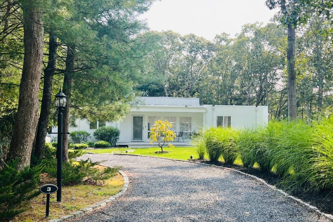 RENOVATED QUOGUE VILLAGE RENTAL SUMMER PERFECTION Set just shy of an acre at the end of a quiet Quogue cul de sac, this bright, fully renovated four bedroom, three bath ...