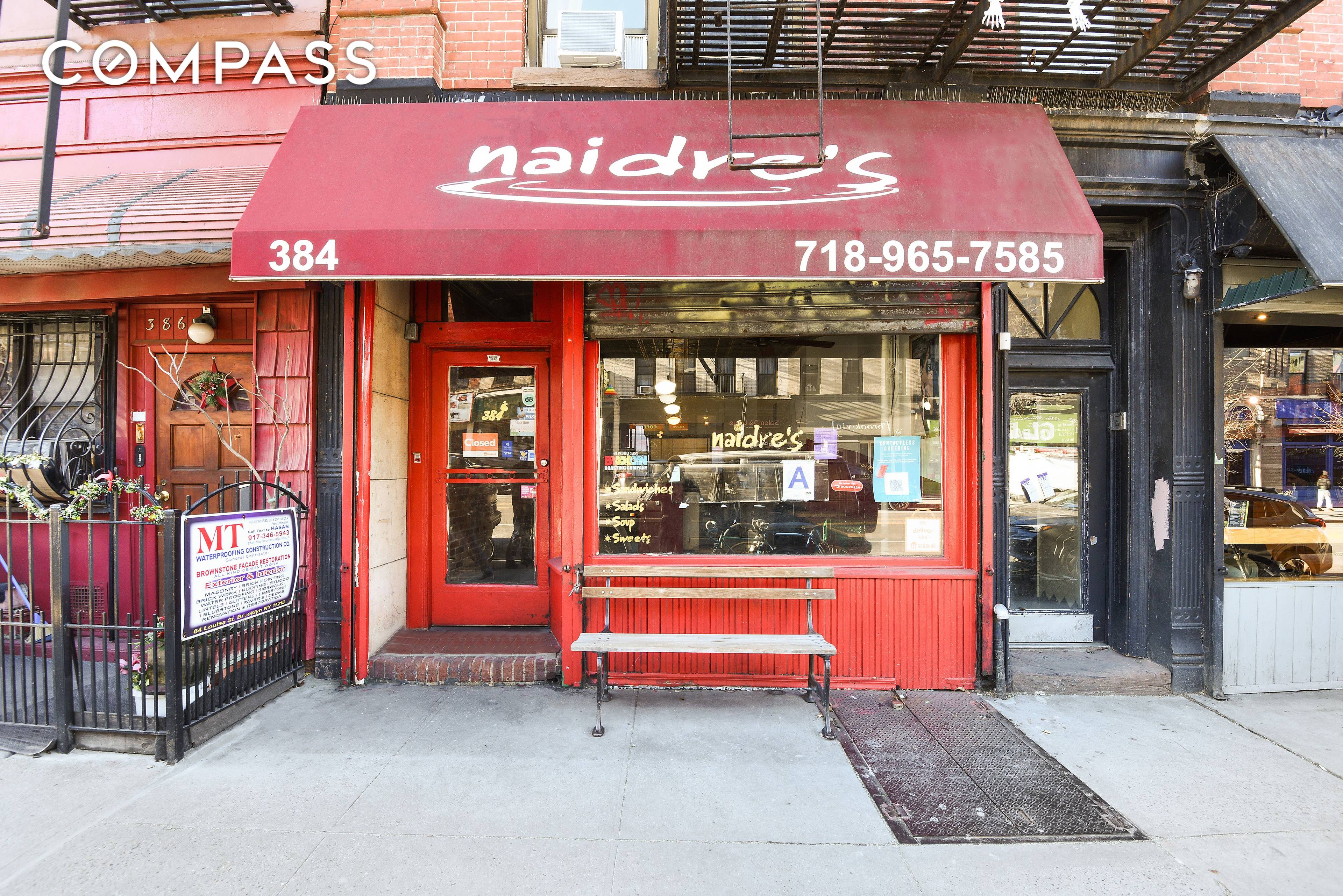 New to Market Prime Park Slope location.