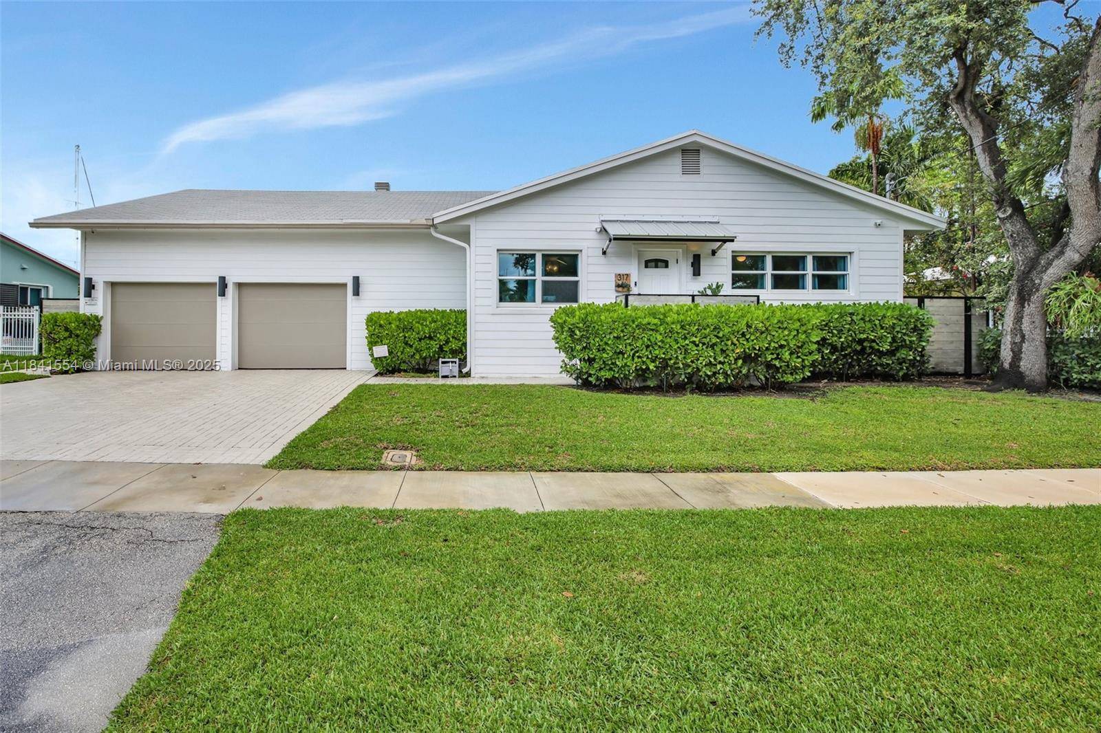 Discover waterfront tranquility in this unique Dania Beach home.