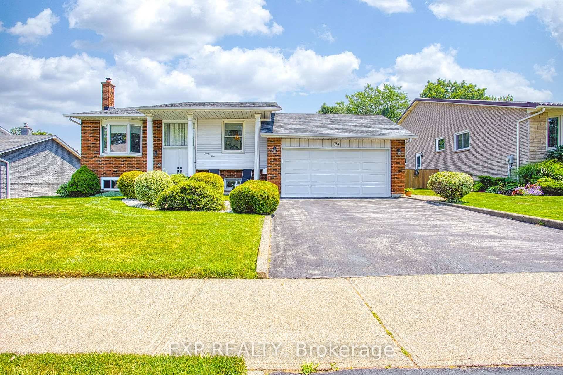 Welcome to 24 Samuel Road a meticulously maintained home nestled in a quiet, family friendly Grimsby neighbourhood with no rear neighbours for added privacy and tranquility.