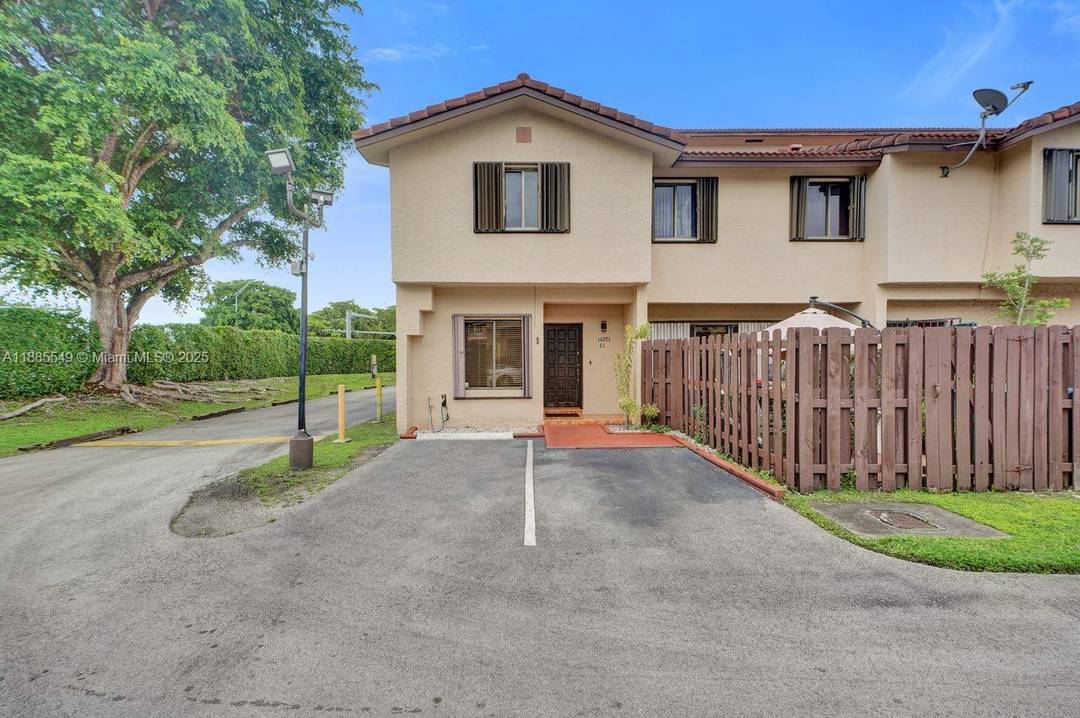 Discover this beautifully maintained corner two story townhome featuring 2 large bedrooms, 2.