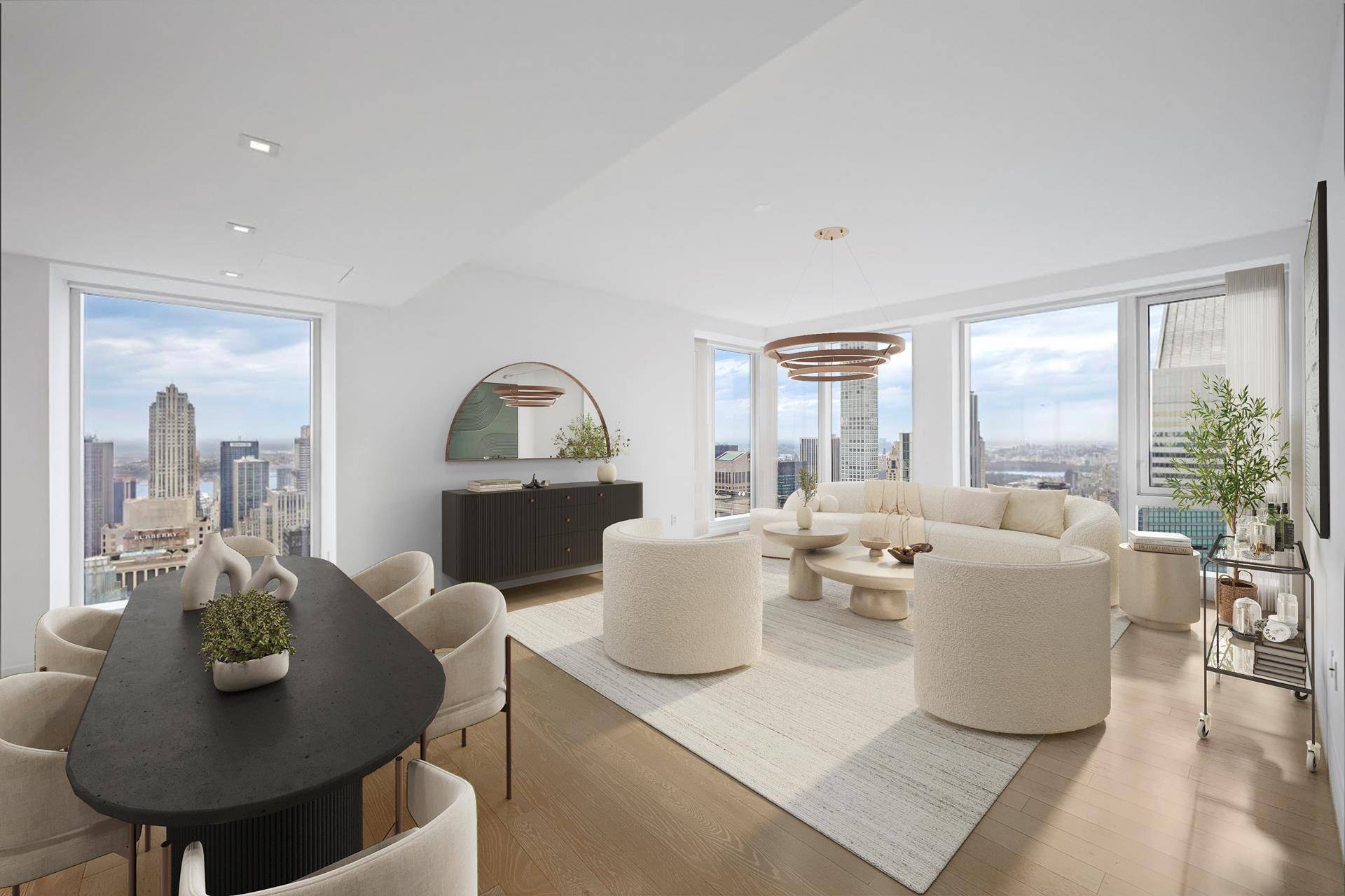 Immediate Occupancy. From your private landing, you will enter into a stunning corner living and dining room with breathtaking views of the Park and city, North and West.