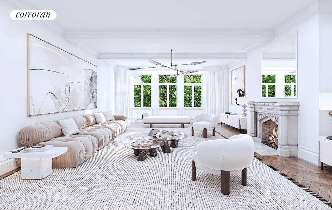 Incredibly beautiful Park views, a brilliantly conceived, pristine renovation and a generosity of space elevate this Beresford 4 bedroom plus library classic 9 to the highest level of residential perfection.