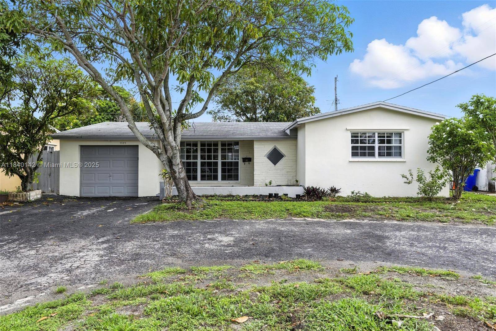 Move in ready ranch style home featuring a 4 2 layout and a one car garage.