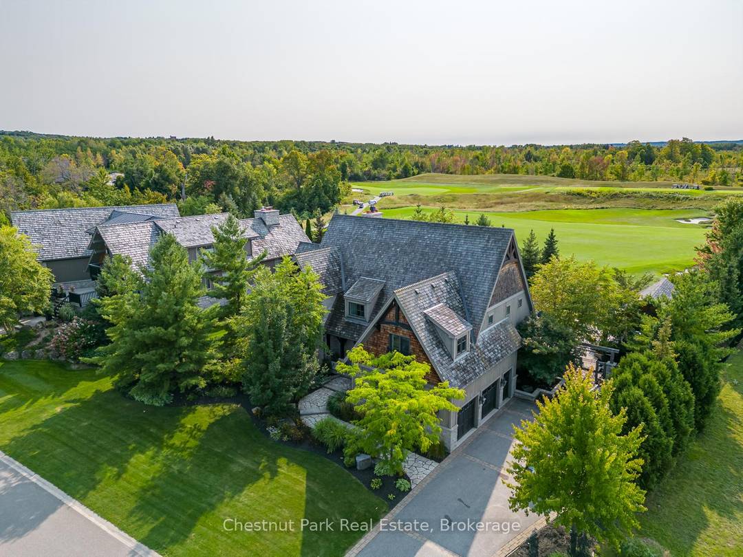 Resting on the edge of the 11th fairway at the renowned Georgian Bay Club, this exceptional 4 Season property features luxury living at its finest.