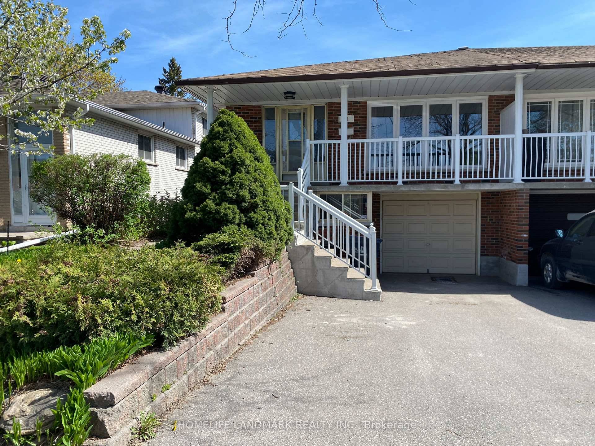 Well Kept Solid Brick Semi Property Located In Convenient amp ; Quiet Neighborhood.