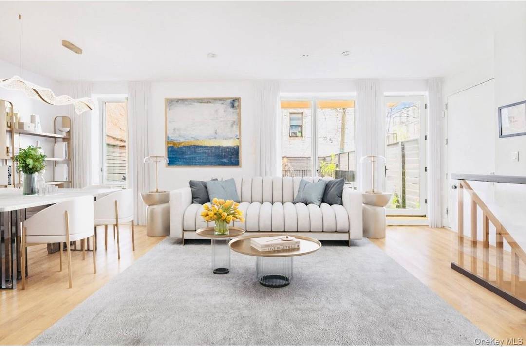 Welcome to 1404 Bushwick Avenue, Unit 1R a modern duplex with private outdoor space in the heart of Bushwick.