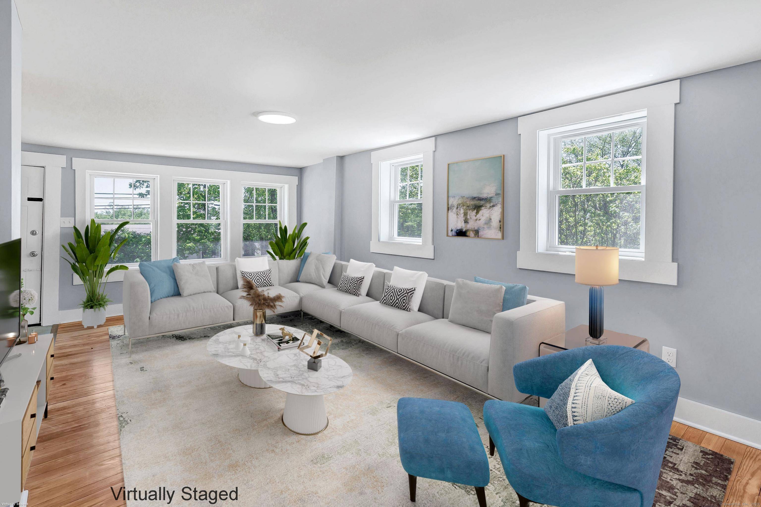 Completely renovated Colonial home, rebuilt and expanded to 2320 square feet from an original Farmhouse base.