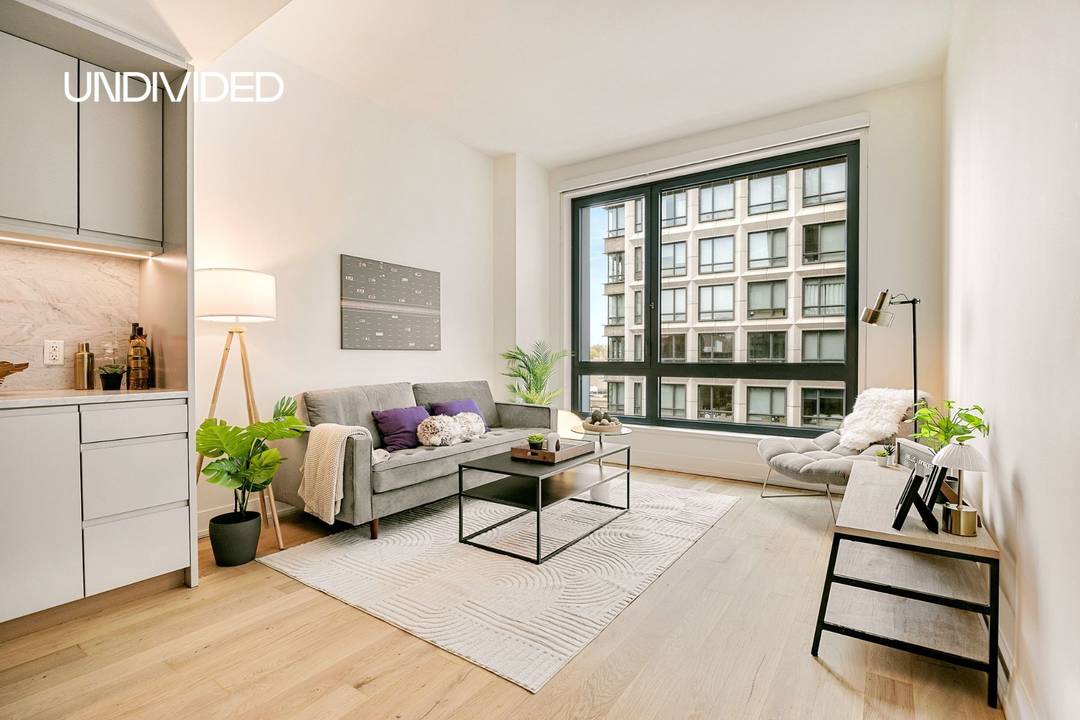 Residence 326 at 550 Vanderbilt Avenue is one of the larger one bedroom, one bathroom layouts in the building, set within one of Brooklyn's most architecturally considered condominiums.