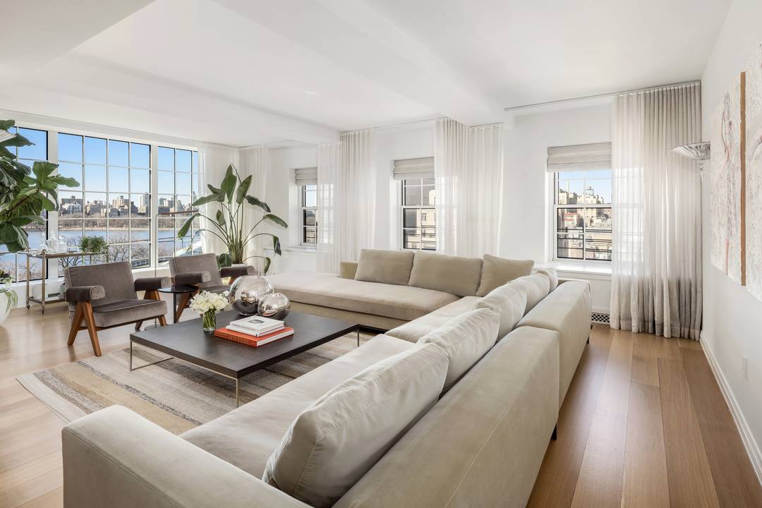 Framed by a sweeping vista of the Guggenheim Museum and Central Park Reservoir, this penthouse spans approximately 4, 000 square feet, offering a rare combination of scale, light, and refined ...