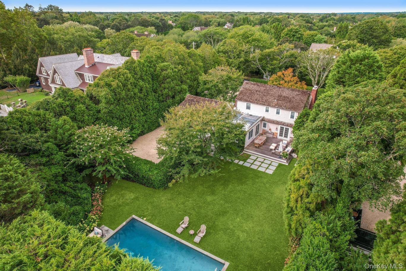 Charming Traditional in Southampton Village's Estate Section Situated on prestigious Captains Neck Lane, this beautifully renovated shingle style residence is nestled on over half an acre in the heart of ...