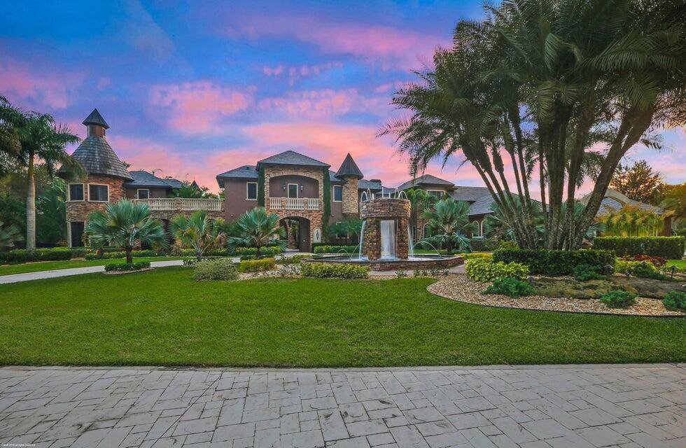 Distinguished by spectacular exterior and interior architectural elements this prestigious compound is situated on a fully fenced and gated 7 acres with 22, 000 sq.