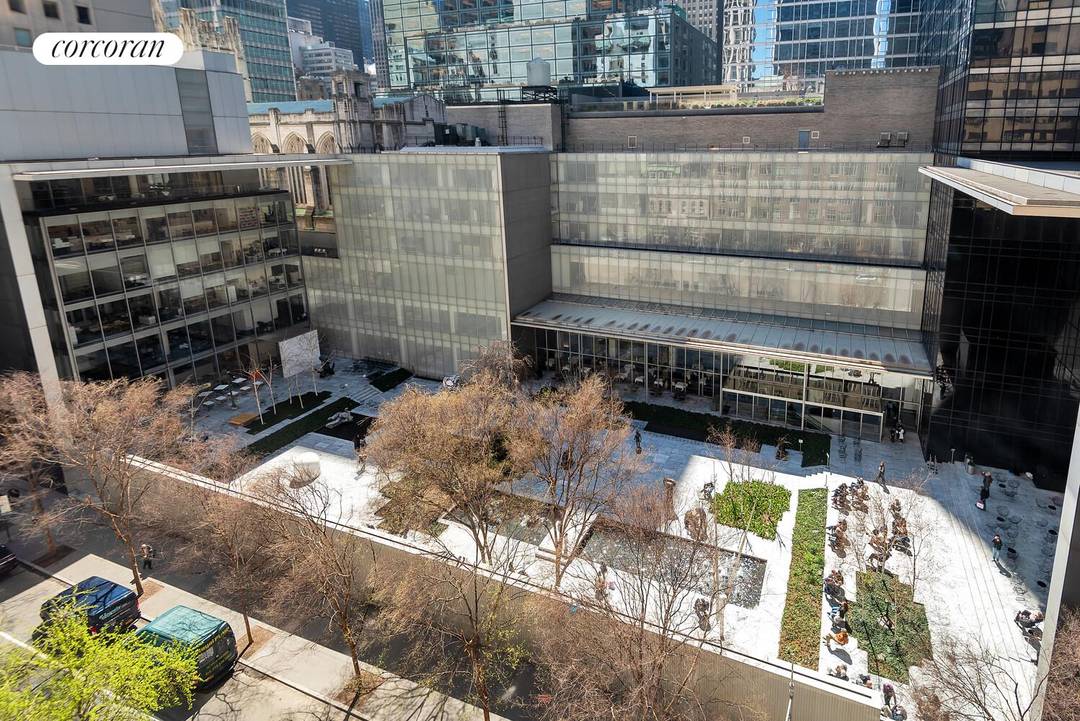 Perfectly positioned in the heart of Midtown Manhattan, this exceptional one bedroom, one bath residence at the Rockefeller Apartments offers a rare blend of timeless design, tranquility, and iconic surroundings.
