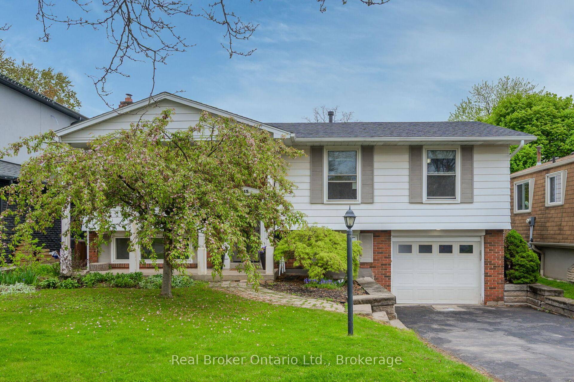 Discover the charm of 615 Sheraton Rd, a raised bungalow nestled on a picturesque ravine lot in Burlington's quiet, family friendly neighborhood.