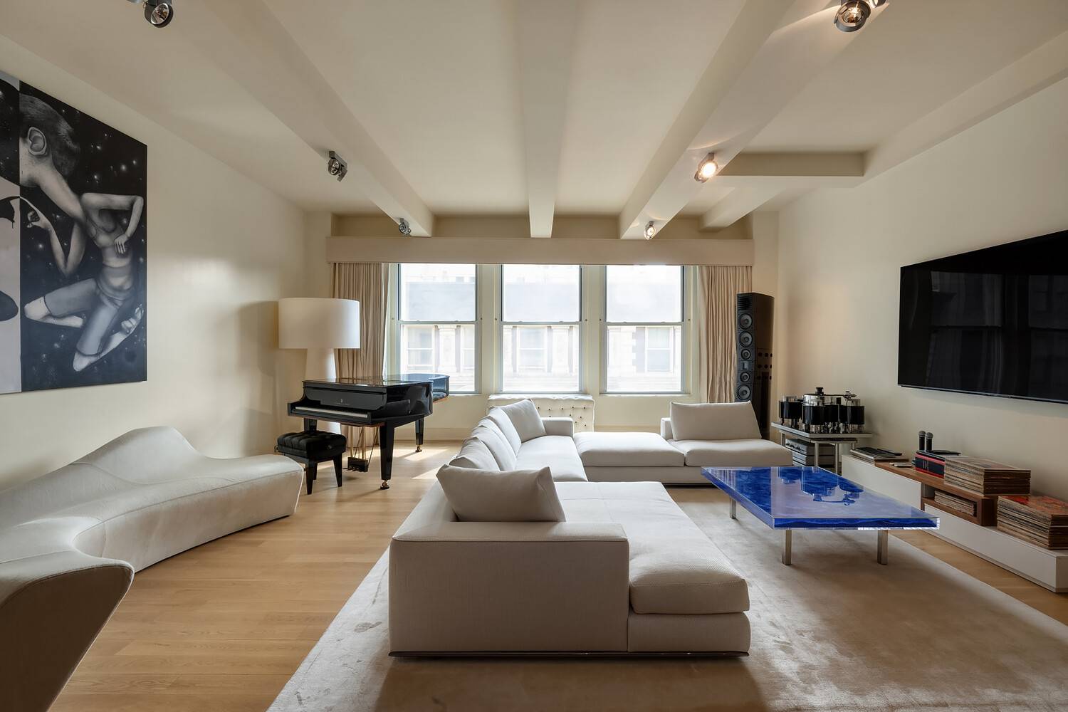 Perched within one of the most prestigious pre war condominiums on Park Avenue South, Residence 9J is a fully customized duplex offering an unparalleled fusion of architectural design, craftsmanship, and ...