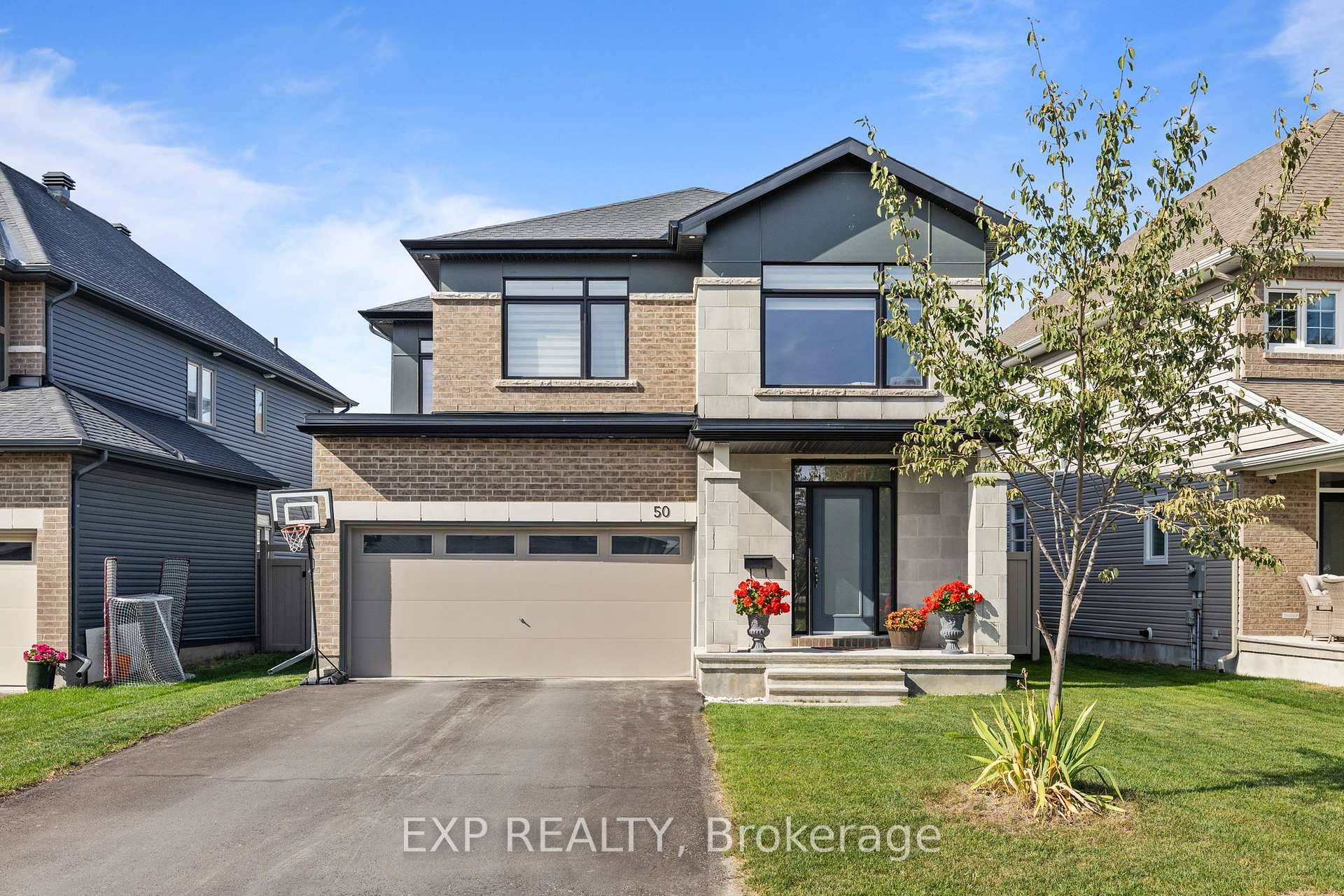 PREPARE TO FALL IN LOVE with this stunning 2020 built detached home showcasing a modern contemporary elevation on a 45 ft lot, upgraded with over 100K in premium finishes.