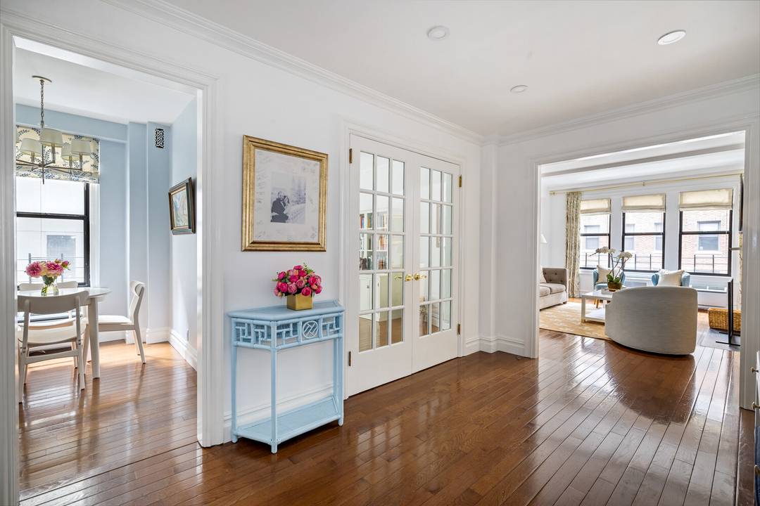 Beautifully renovated pre war 7 room apartment with 3 bedrooms and 2 windowed bathrooms steps from Park Avenue and 2.